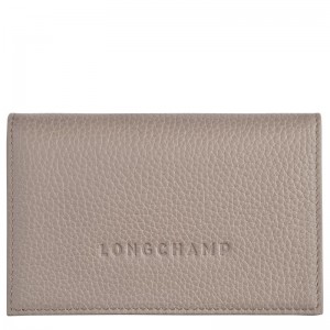 long champ Le FoulonnÉ Leather Miesten Korttikotelo Turtledove | FIJP7368