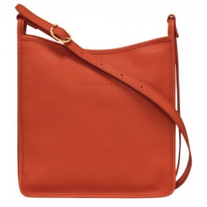 long champ Le FoulonnÉ M Leather Naisten Crossbody Laukut Paprika | FISG8933