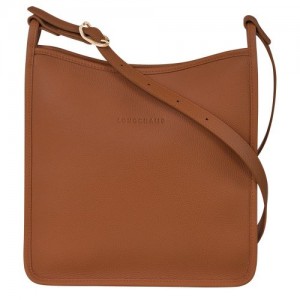 long champ Le FoulonnÉ M Leather Naisten Crossbody Laukut Caramel | FIGS8930