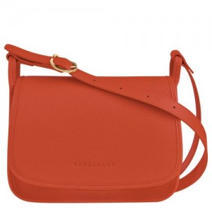 long champ Le FoulonnÉ M Leather Naisten Crossbody Laukut Paprika | FIBE8921