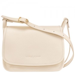 long champ Le FoulonnÉ M Leather Naisten Crossbody Laukut Paper | FISG8904