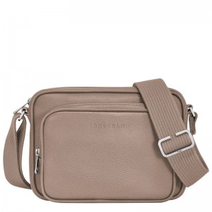 long champ Le FoulonnÉ S Camera Leather Miesten Crossbody Laukut Turtledove | FITC7588