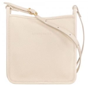 long champ Le FoulonnÉ S Leather Naisten Crossbody Laukut Paper | FIOK8901