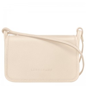 long champ Le FoulonnÉ XS Clutch Leather Naisten Crossbody Laukut Paper | FIDF9009