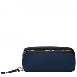 long champ Le Pliage Energy Canvas Miesten Pouches Laivastonsininen | FIMQ7306