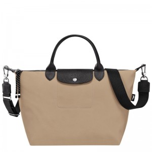 long champ Le Pliage Energy L Recycled canvas Miesten Käsilaukku Clay | FIYX7494