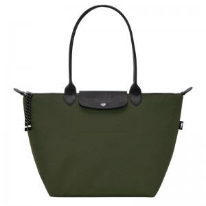 long champ Le Pliage Energy L Tote Recycled canvas Naisten Olkalaukku Khaki | FIUZ8899