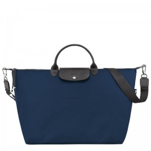 long champ Le Pliage Energy S Recycled canvas Miesten Matkakassit Laivastonsininen | FIGS7243