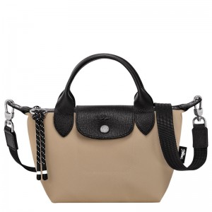 long champ Le Pliage Energy XS Handbag Recycled canvas Naisten Mini Laukut Clay | FISG9320