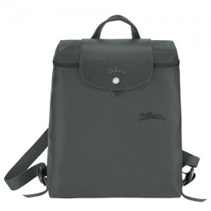 long champ Le Pliage Green M Recycled canvas Naisten Reput Graphite | FIWN8735