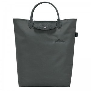 long champ Le Pliage Green M Tote Canvas Miesten Käsilaukku Graphite | FIFD7502