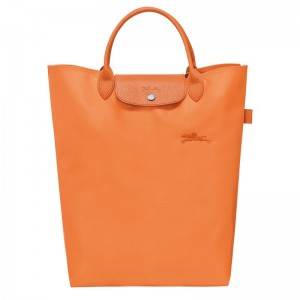 long champ Le Pliage Green M Tote Canvas Miesten Käsilaukku Oranssi | FIDF7501