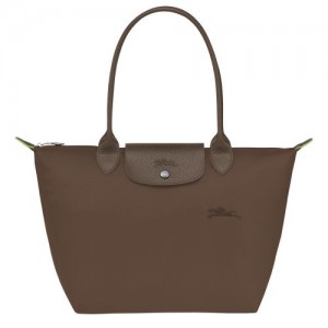 long champ Le Pliage Green M Tote Recycled canvas Naisten Olkalaukku Terra | FIZU8808