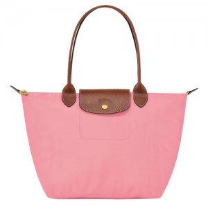 long champ Le Pliage Original M Tote Recycled canvas Naisten Olkalaukku Marshmallow | FIEB8791