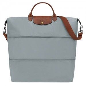 long champ Le Pliage Original expandable Recycled canvas Miesten Matkakassit Steel | FIMQ7202