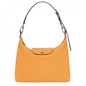 long champ Le Pliage Xtra M Hobo Leather Naisten Olkalaukku Aprikoosi | FIOK8884