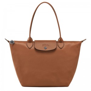 long champ Le Pliage Xtra M Tote Leather Naisten Olkalaukku Cognac | FIEB8843