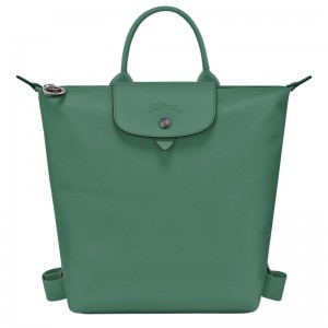 long champ Le Pliage Xtra S Leather Naisten Reput Sage | FISG8748