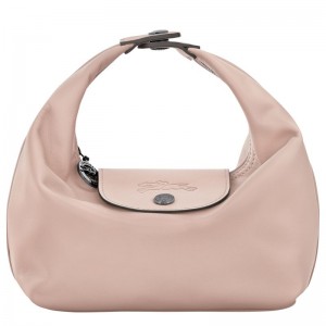 long champ Le Pliage Xtra XS Handbag Leather Naisten Mini Laukut Nude | FICT9278