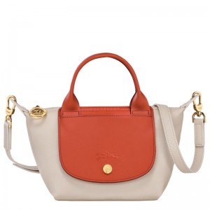 long champ Le Pliage Xtra XS Handbag Leather Naisten Mini Laukut Paprika | FIVR9390