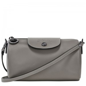 long champ Le Pliage Xtra XS Leather Naisten Crossbody Laukut Turtledove | FIDF8957