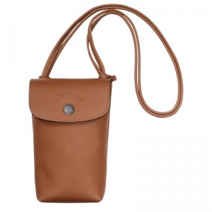 long champ Le Pliage Xtra with leather lace Miesten Kuori Cognac | FIIL7429