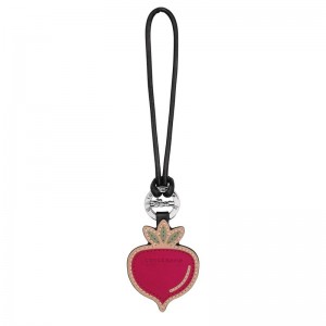 long champ Longcharm Leather Naisten Avaimenperät Beetroot | FINW8348