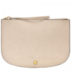 long champ Épure Leather Naisten Pouches Paper | FIAH8383