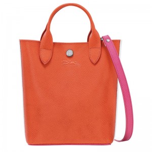 long champ Épure XS Tote Leather Naisten Mini Laukut Oranssi | FICT9382