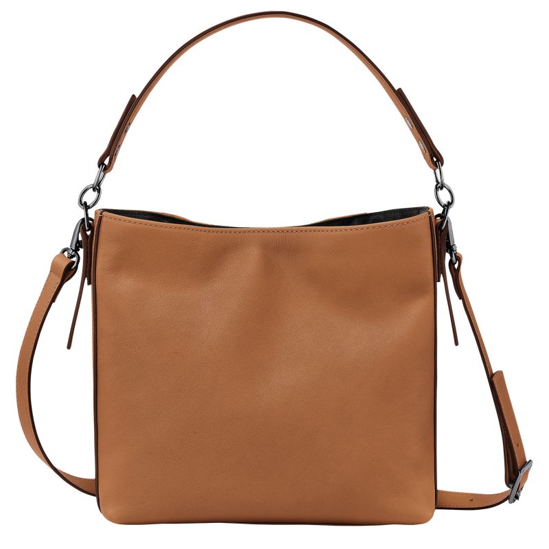 long champ 3D S Leather Naisten Crossbody Laukut Natural | FIMQ8971