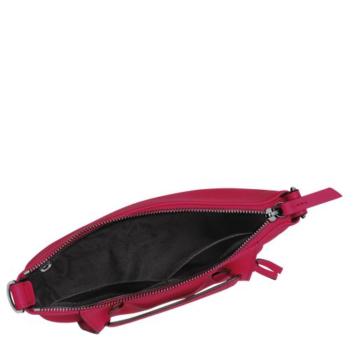 long champ 3D S Leather Naisten Crossbody Laukut Magenta | FIZU8912