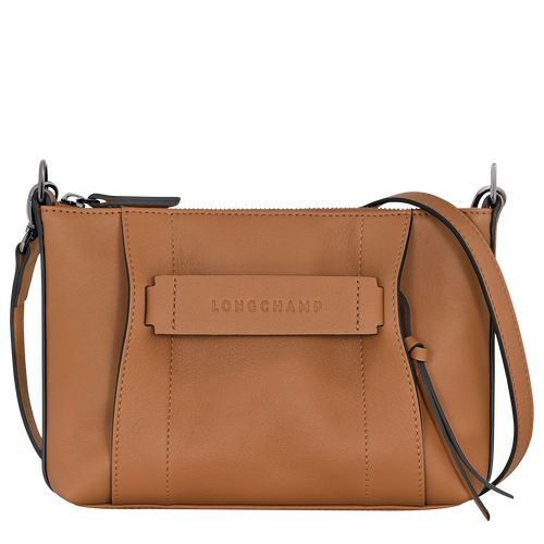 long champ 3D S Leather Naisten Crossbody Laukut Natural | FIJP8909