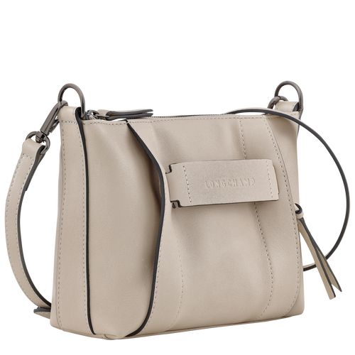 long champ 3D S Leather Naisten Crossbody Laukut Clay | FIGS8907