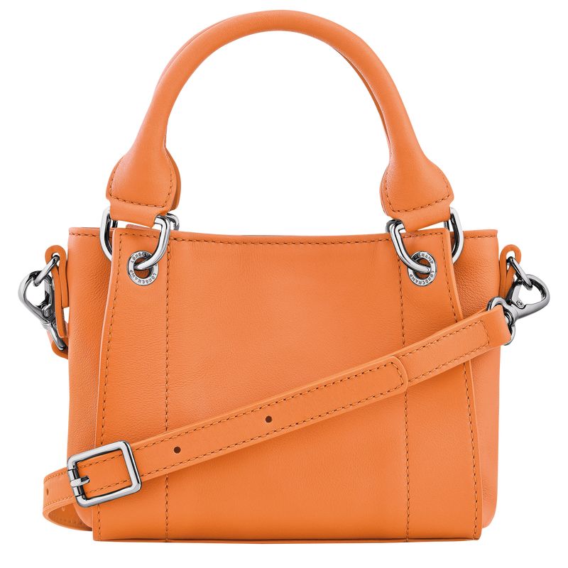 long champ 3D XS Handbag Leather Naisten Mini Laukut Oranssi | FIPJ9370