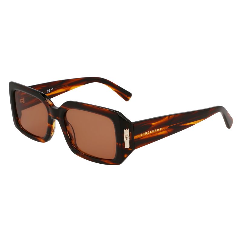 long champ Acetate Naisten Aurinkolasit Ruskea | FIZU7924