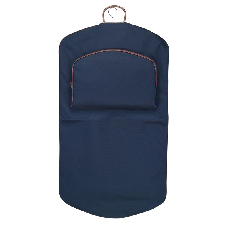 long champ Boxford Garment cover Recycled canvas Naisten Asusteet Sininen | FINW8241