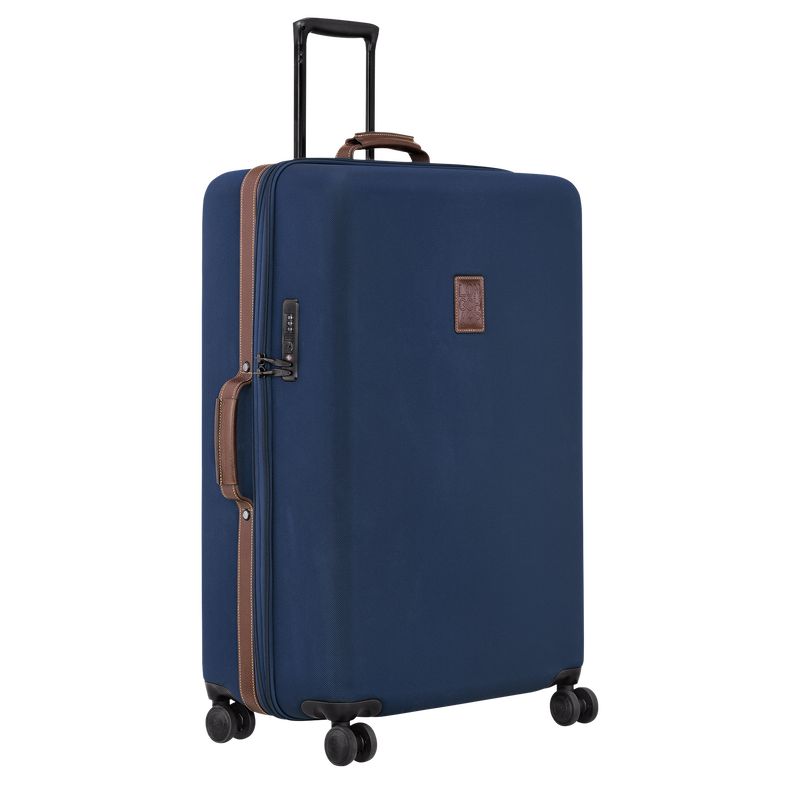 long champ Boxford XL Recycled canvas Naisten Matkalaukut Sininen | FIUZ8262