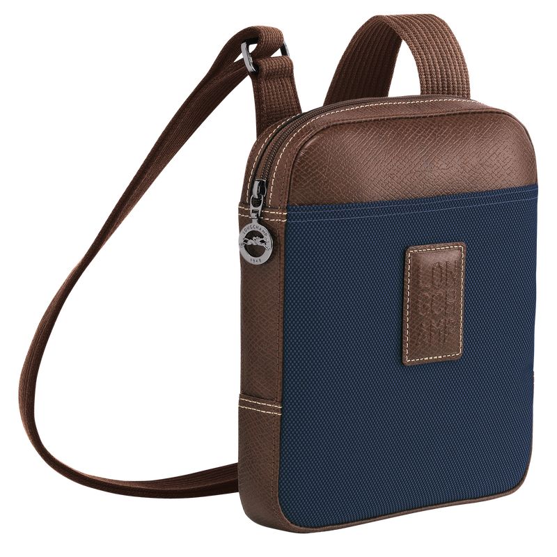 long champ Boxford XS Crossbody Recycled canvas Naisten Mini Laukut Sininen | FIEB9358