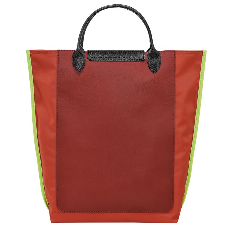 long champ Cabas M Tote Canvas Miesten Käsilaukku Paprika | FIDF7476