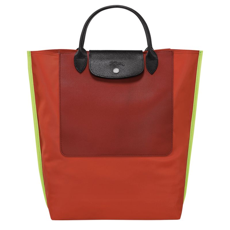 long champ Cabas M Tote Canvas Miesten Käsilaukku Paprika | FIDF7476