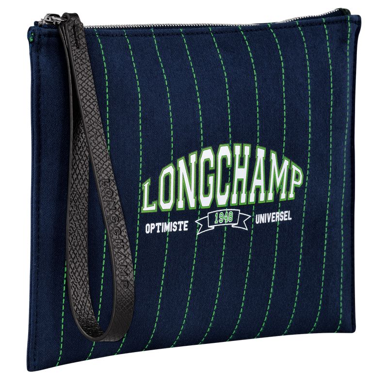 long champ Essential Canvas Miesten Pouches Laivastonsininen | FIEB7330