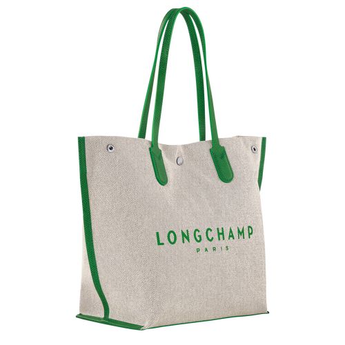 long champ Essential L Tote Canvas Naisten Olkalaukku Vihreä | FISG8829