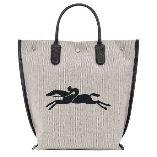 long champ Essential M Tote Canvas Miesten Käsilaukku Ecru | FIZU7456