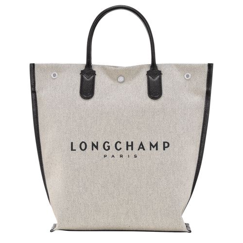 long champ Essential M Tote Canvas Miesten Käsilaukku Ecru | FIZU7456