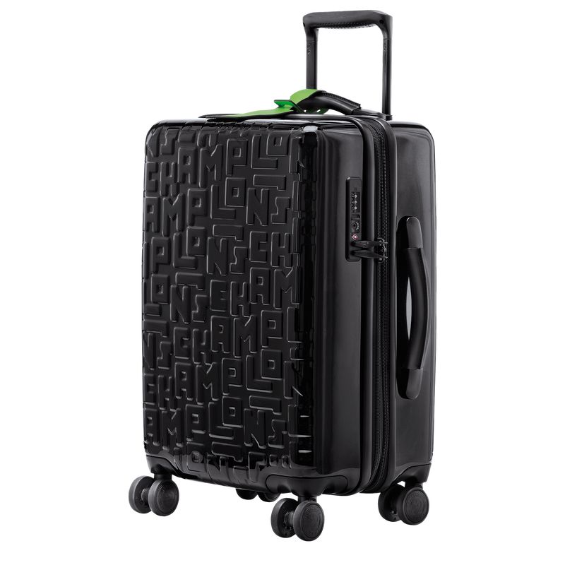 long champ LGP Travel M Polycarbonate Miesten Matkalaukut Mustat | FIPJ7167