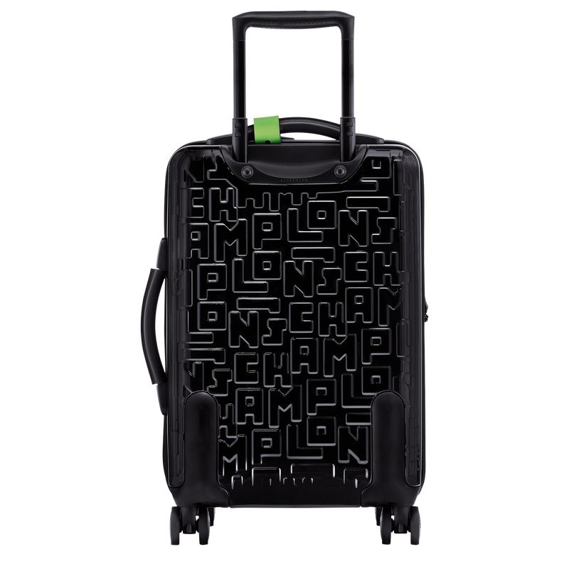 long champ LGP Travel M Polycarbonate Miesten Matkalaukut Mustat | FIPJ7167