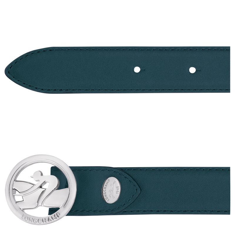 long champ La MÉdaille Leather Naisten Vyö Sininen | FICT8030