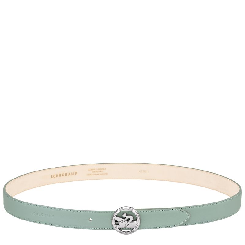 long champ La MÉdaille Leather Naisten Vyö Celadon | FIZU8028