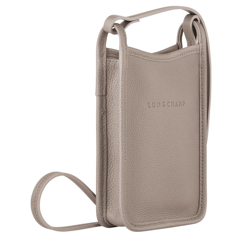 long champ Le FoulonnÉ 1 Leather Miesten Kuori Turtledove | FILI7299