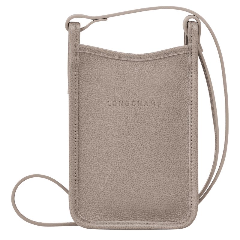 long champ Le FoulonnÉ 1 Leather Miesten Kuori Turtledove | FILI7299